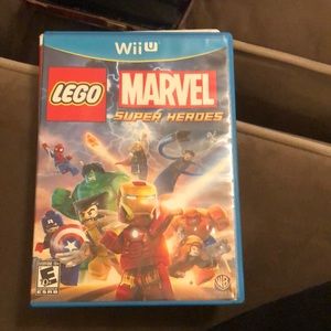 Lego marvel superhero Wii U game